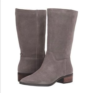 Lucky Brand Women's Lefara Mid Calf Boot 9.5 Gray